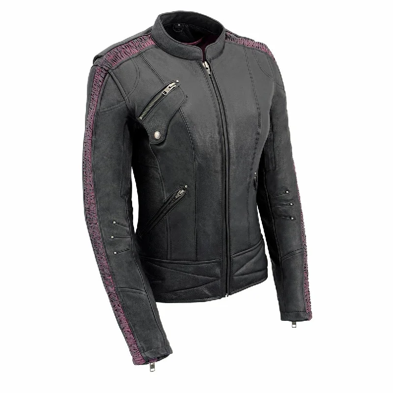 Ladies Wing Jacket Black Mesh Jacket Canvas Jacket Denim Jacket