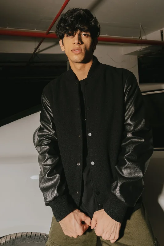 Raven Varsity Men's Jacket Striped Jacket Polka Dot Jacket Floral Jacket