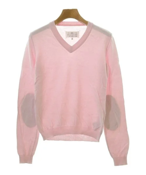 Maison Margiela Sweaters Ribbed Striped Patterned