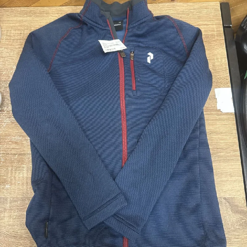 PeakPerformance Junior Jacket: Navy Blue-women-150 Chenille Fabric Brocade Fabric Lace Fabric