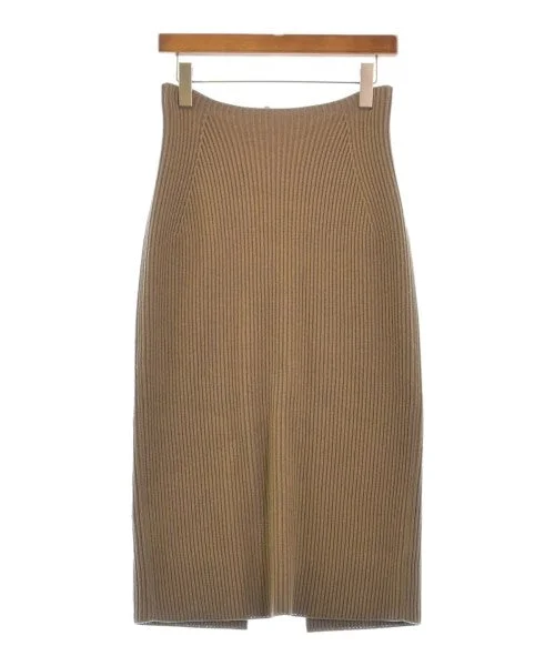 AURALEE Long/Maxi length skirts corduroy skirt textured