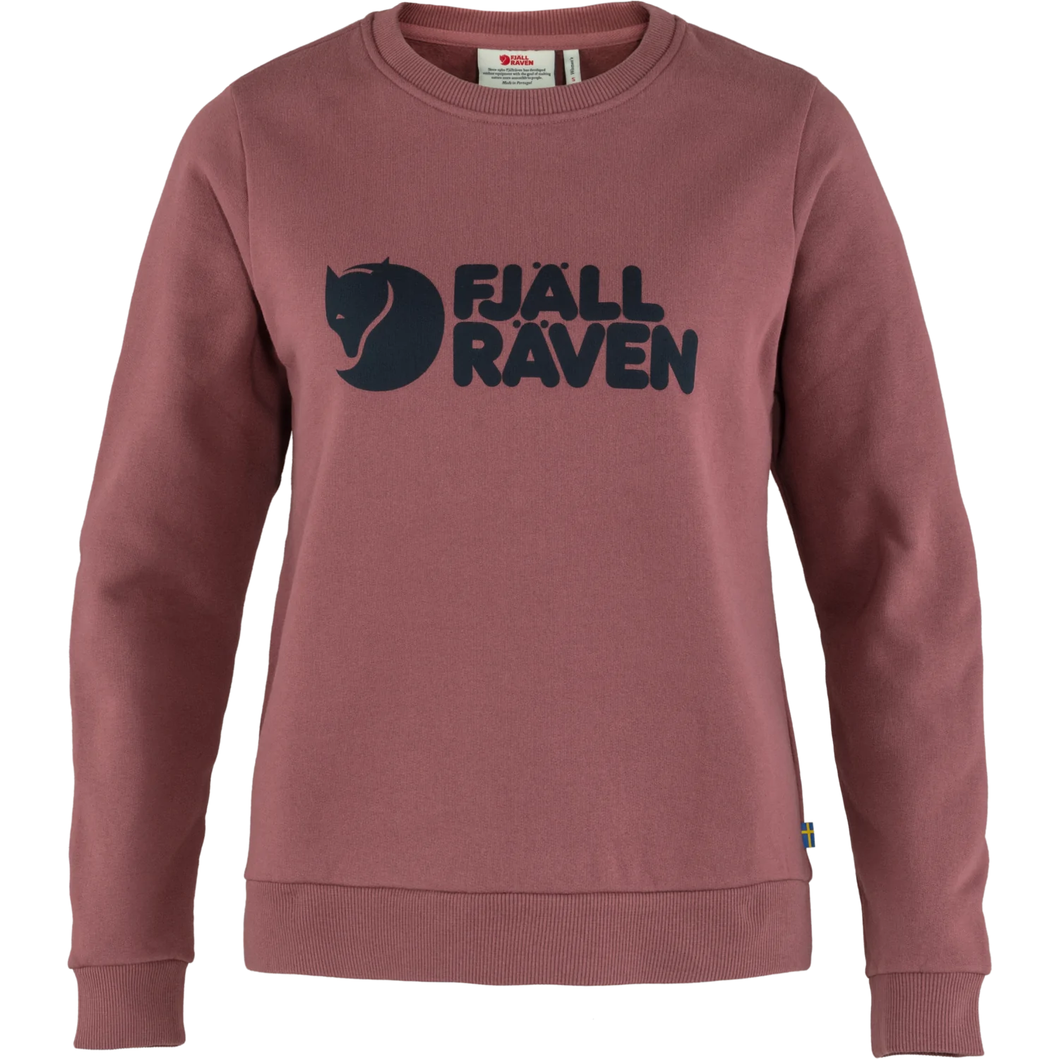 Fjallraven Logo Sweater W - Mesa Purple Elegant Classic Vintage