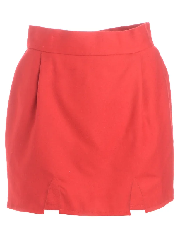 Label Dionne Split Front Skirt asymmetrical skirt cut