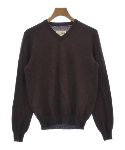 Maison Margiela Sweaters Satin Blend Silk Blend Wool Blend