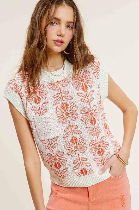 Kana Sleeveless Sweater Top Lightweight Heavyweight Midweight
