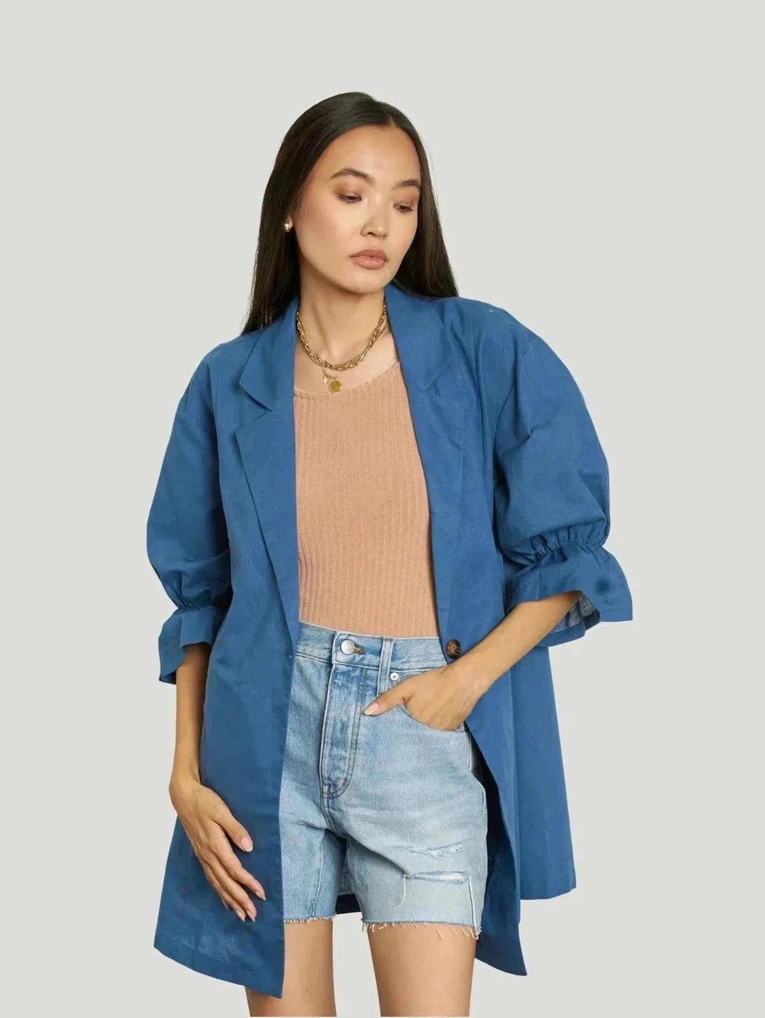 dRA Sandy Jacket Fitted Jacket Loose Jacket Oversized Jacket
