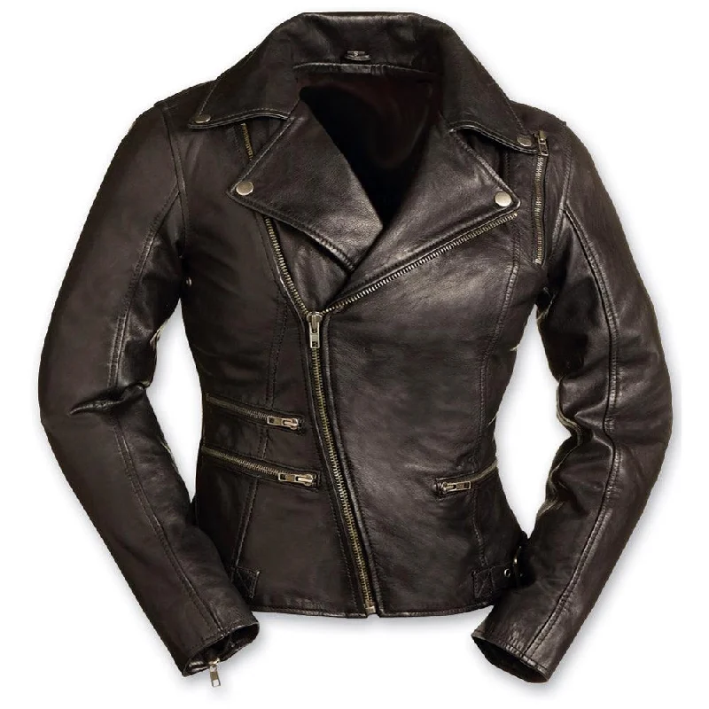 Ladies Monte Carlo Jacket Blk Bomber Jacket Anorak Windbreaker