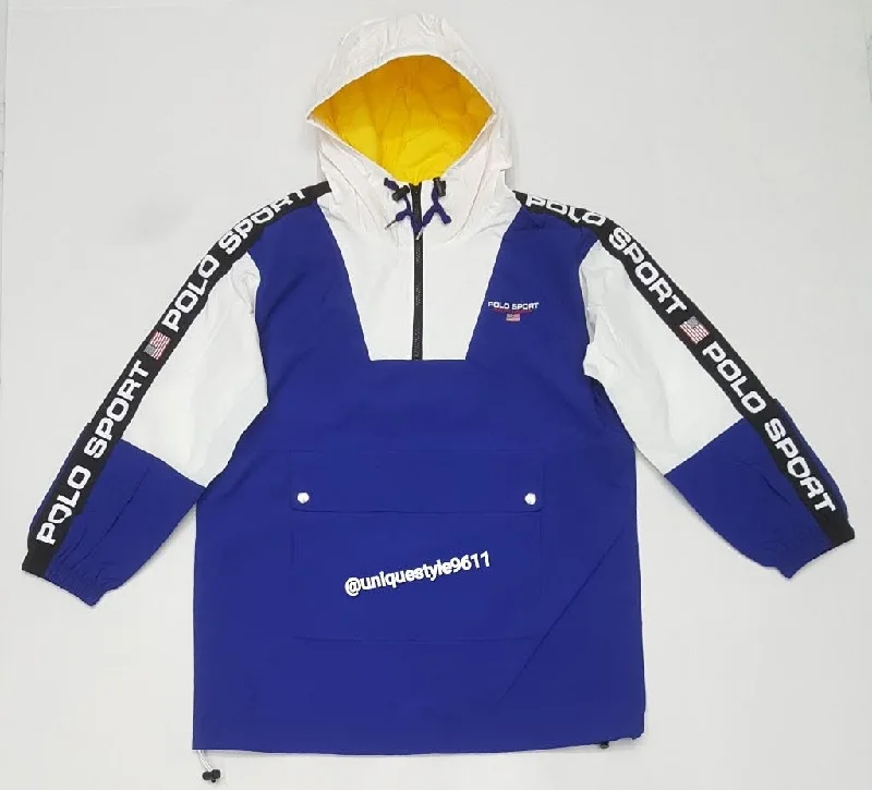 Nwt Polo Sport Ralph Lauren Women's Windbreaker Jacket Nylon Jacket Polyester Jacket Spandex Jacket