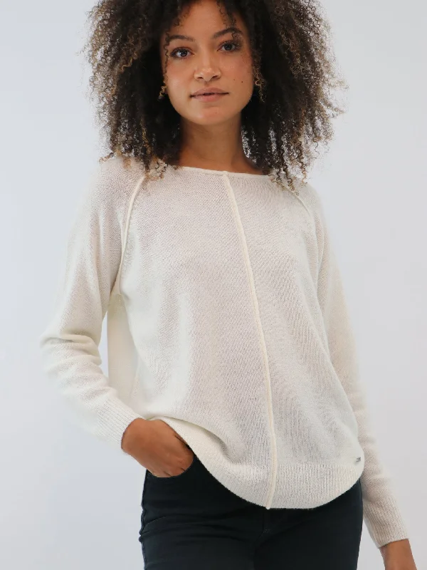 DAVOS SWEATER Silk Blend Satin Velvet