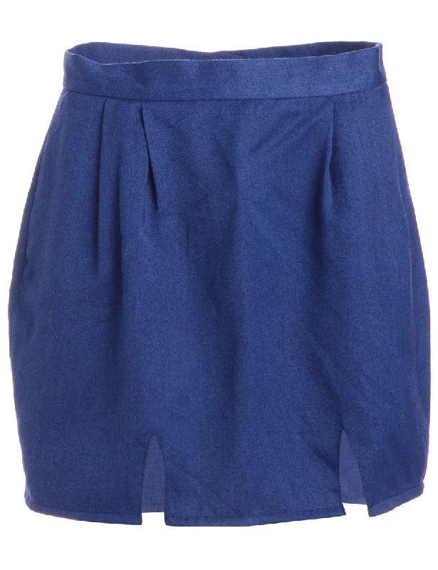 Label Dionne Split Front Skirt velvet skirt luxury