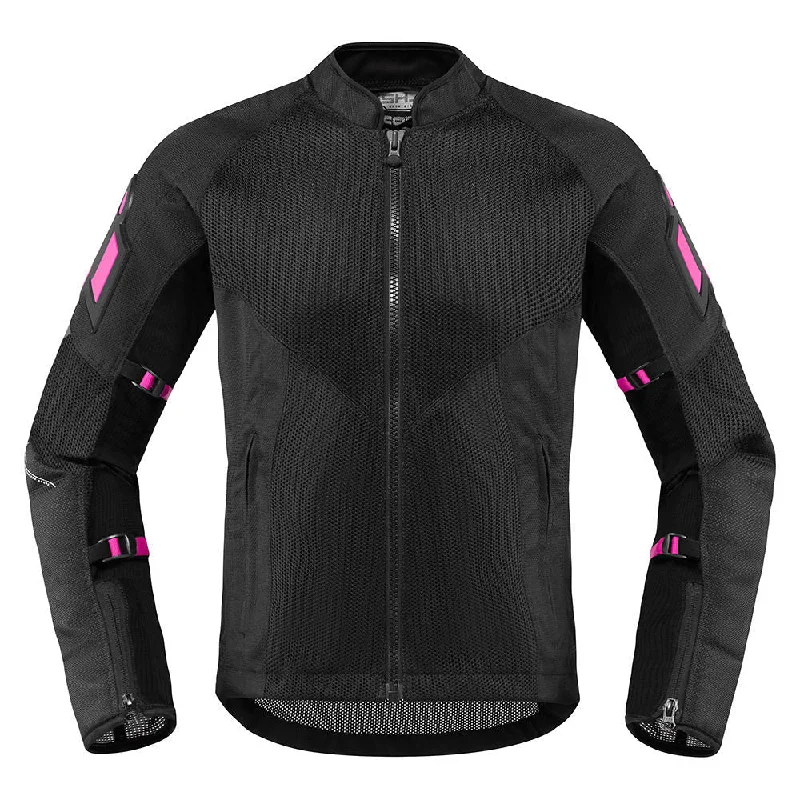 Ladies Mesh AF Jacket Zippered Jacket Buttoned Jacket Snapped Jacket