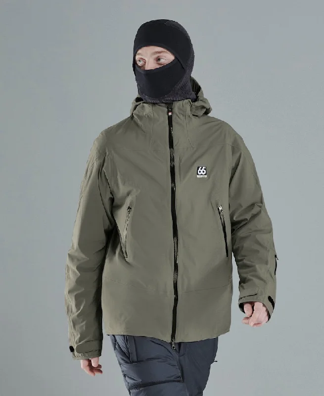 Snaefell Jacket Men Boat Neck Shawl Collar Notched Collar