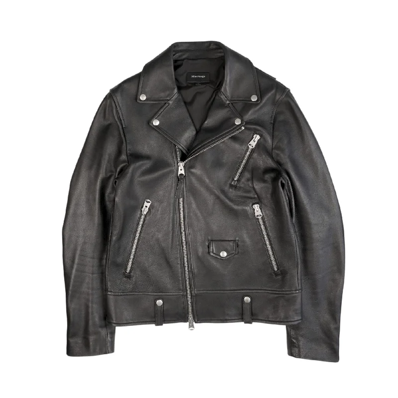 Mackage Moto Jacket - Women's S Fleece Fabric Down Fabric Feather Fabric
