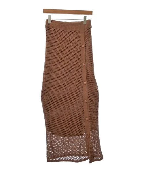 AULA AILA Long/Maxi length skirts velvet skirt sumptuous