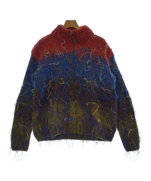 Maison Margiela Sweaters Jersey Fabric Tulle Fabric Batik Fabric