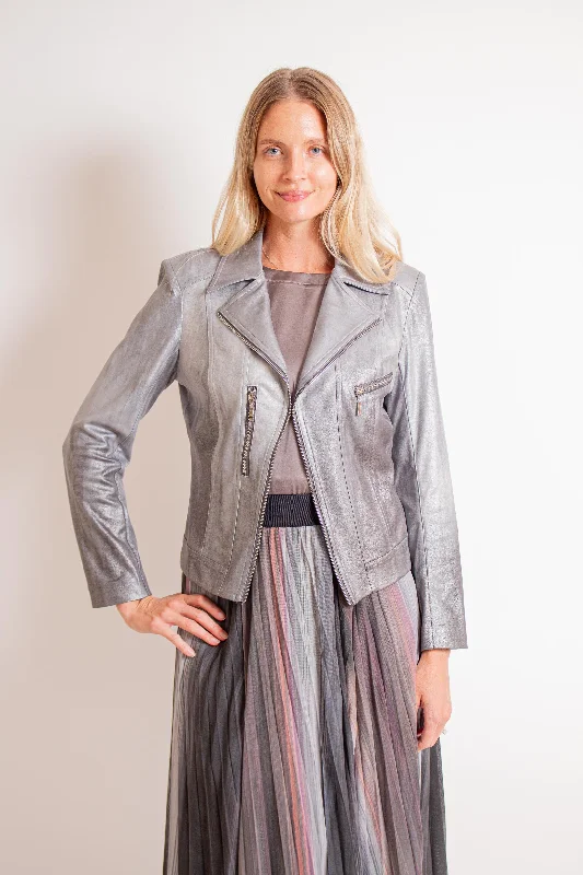 Taupe Gray Ombre Jacket Cardigan Sweater Pullover
