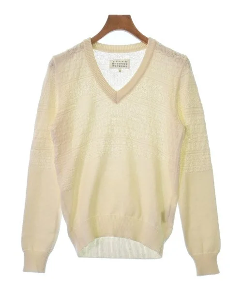 Maison Margiela Sweaters Mesh Fabric Canvas Fabric Denim Fabric
