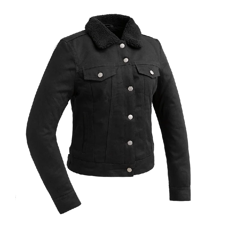 Ladies Samantha Jacket Ribbed Jacket Pleated Jacket Ruffled Jacket