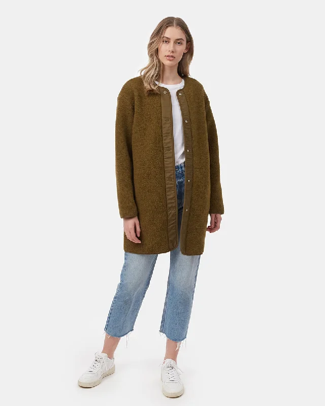 Ecoloft Longline Jacket Print Jacket Jacquard Jacket Embroidered Jacket