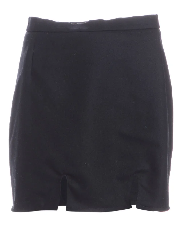 Label Dionne Split Front Skirt belted skirt waist