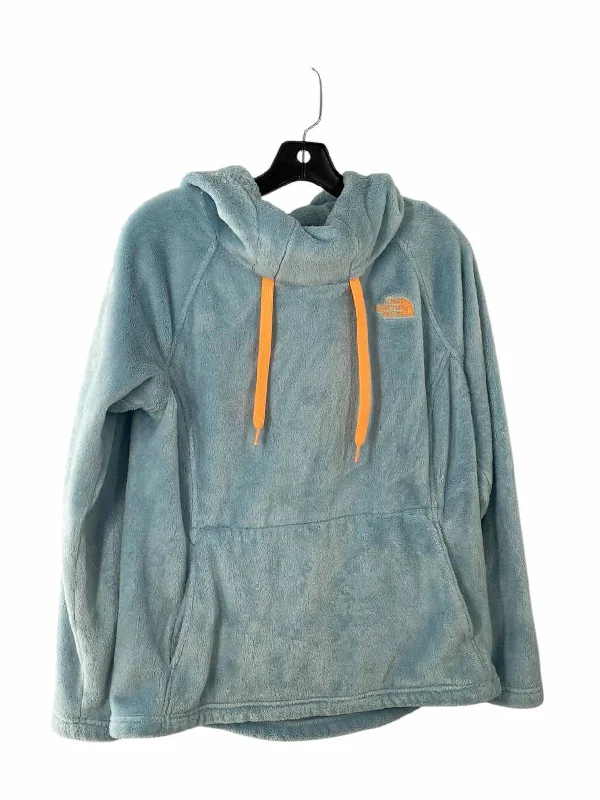 The North Face Size M Blue Orange Jacket (Outdoor) Notch Collar Peter Pan Collar Cowl Neck The North Face Size M Blue Orange Jacket (Outdoor) Notch Collar Peter Pan Collar Cowl Neck