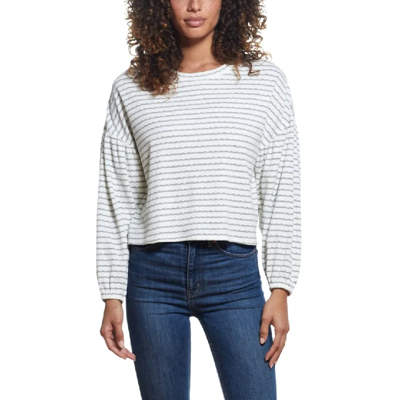 WATERPROOF - Drop Shoulder Balloon Sleeve Sweater Graphic Sweater Embroidered Appliqued
