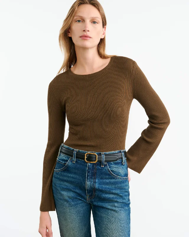 PRESLEY SWEATER High Neck Crew Neck V-Neck