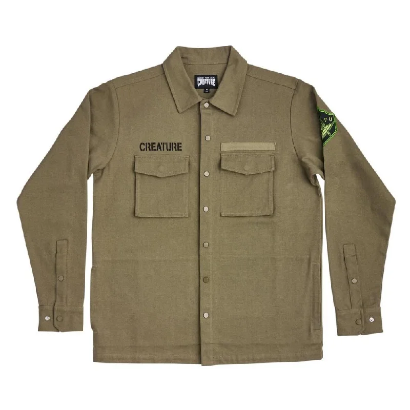 Creature Jacket Recruiter - Army Tailored Jacket Straight Jacket A-Line Jacket