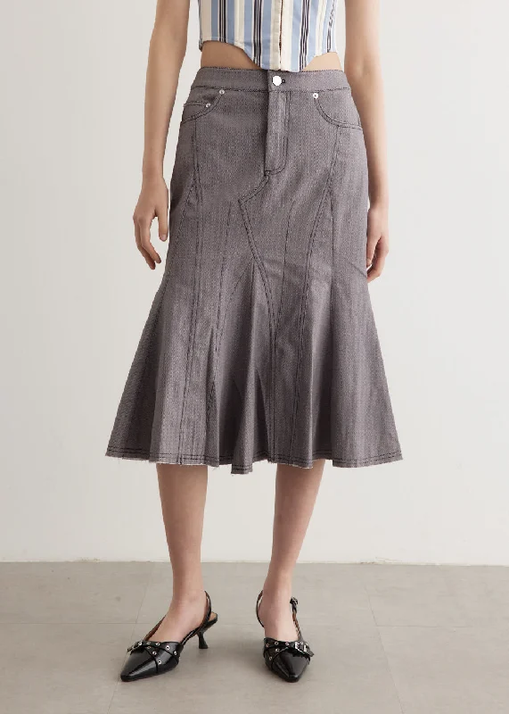 Gaudi Skirt denim skirt classic