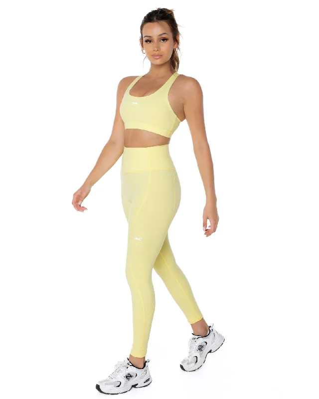 Curve Leggings - Soft Yellow