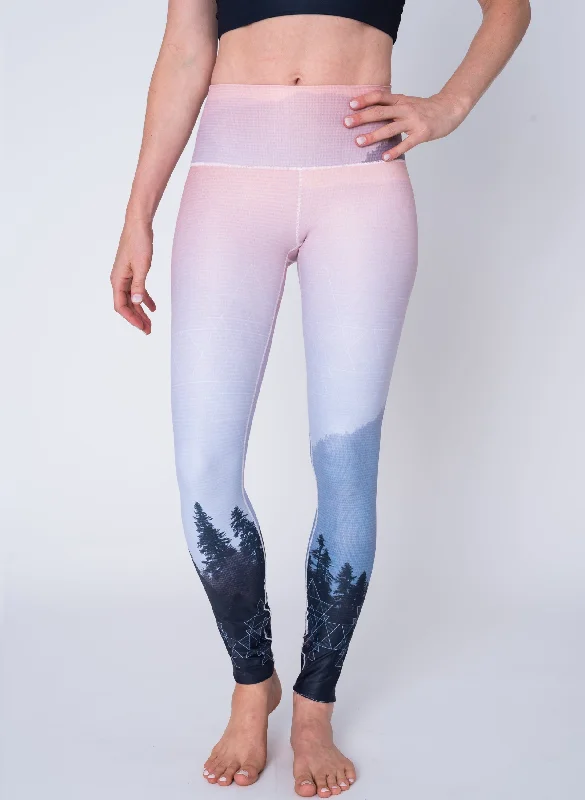 Mountain Twilight Yoga Pants