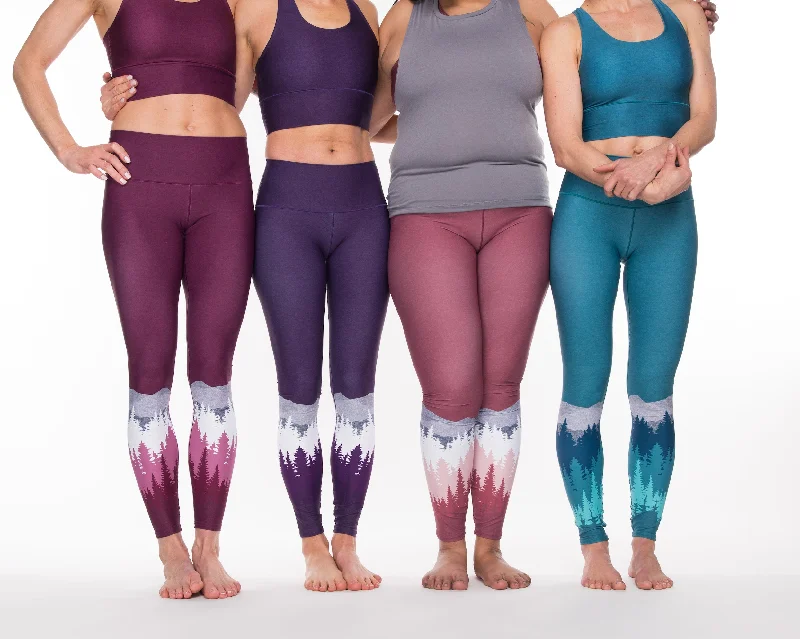 Summit Yoga Pants - Purple