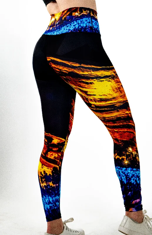 Red Rocks Concert Yoga Pants