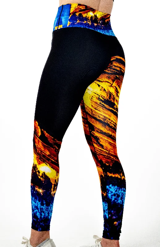 Red Rocks Concert Yoga Pants