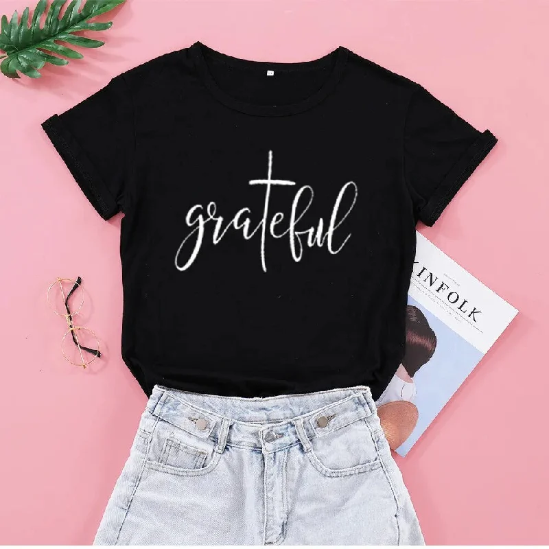 Women's Christian Fashion Graphic Cotton Tee Shirt Tee