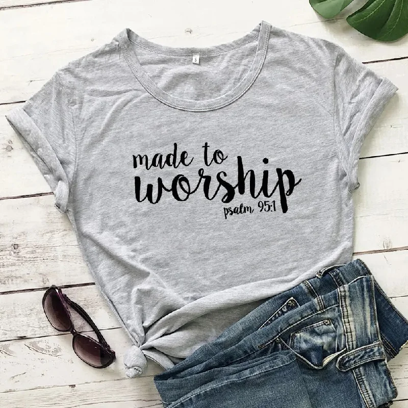 Women's Religious Cotton Tee Shirt