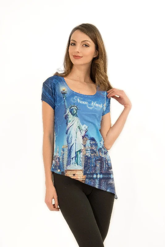 NYC Lady Liberty Half-Tunic