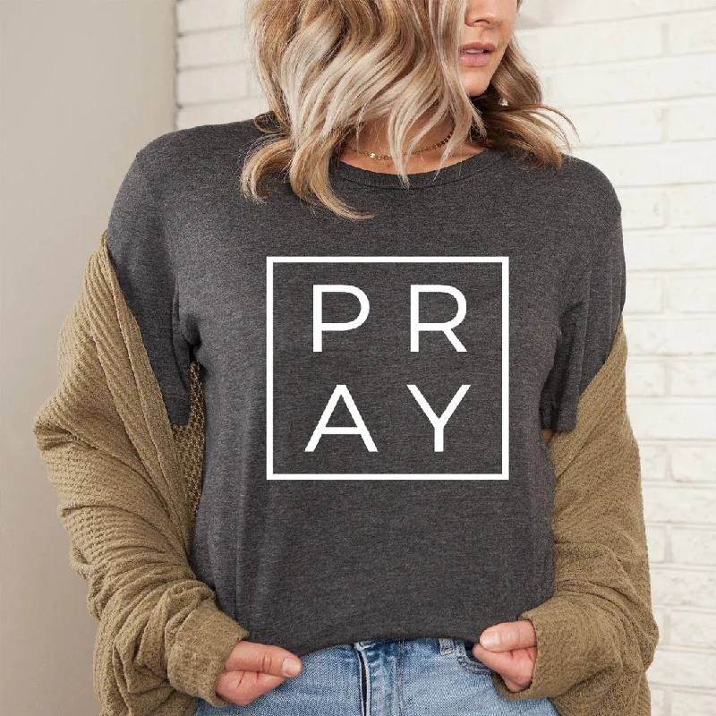 Women's Fashion Print Religious Pray T-Shirt