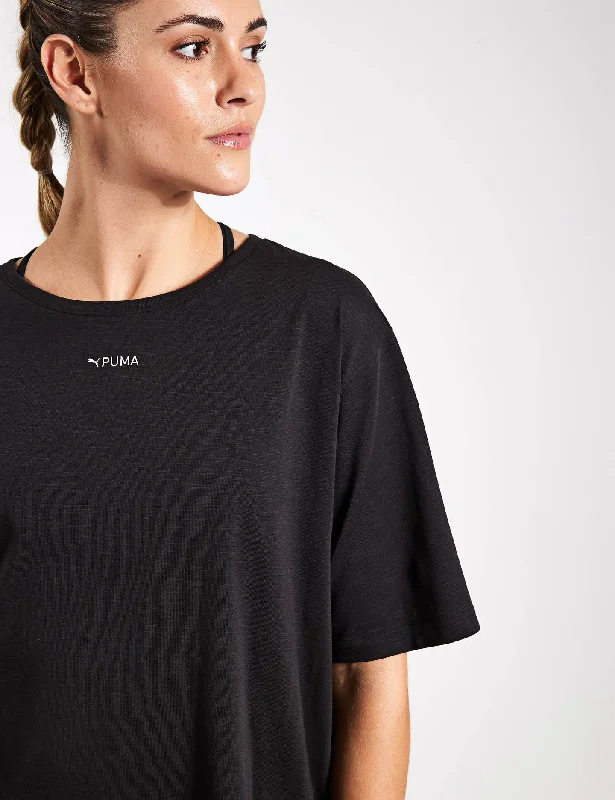 Puma Fit Oversized Tee - Black