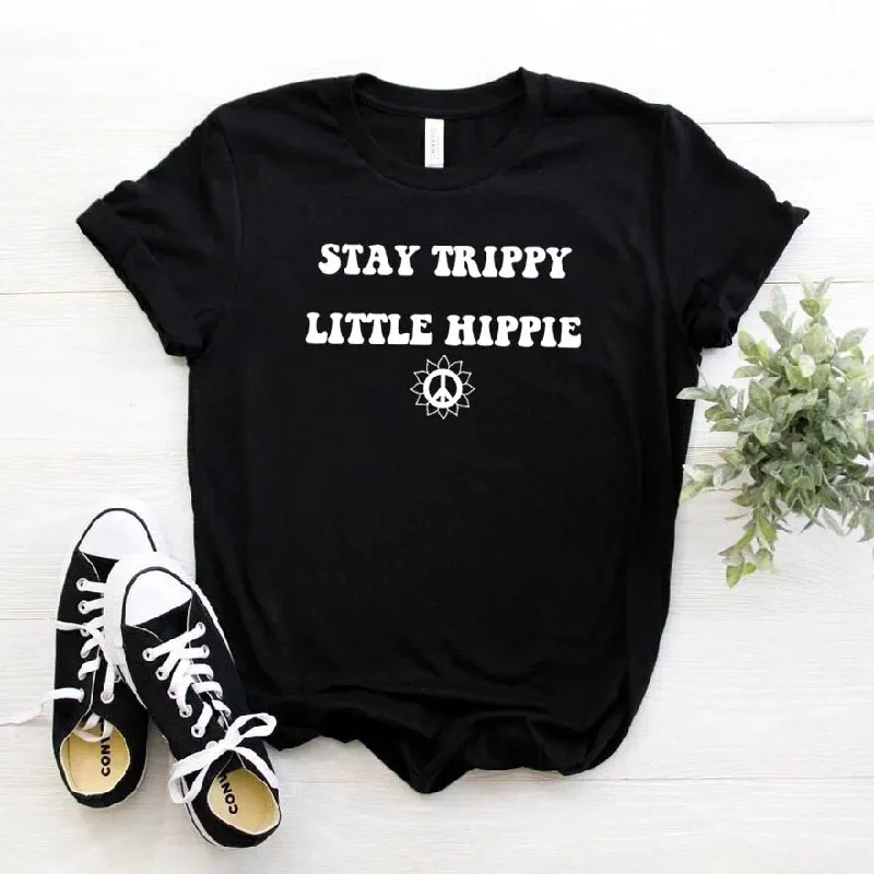 Female Funny Print Short Sleeve Cotton T Shirt Tee Tops