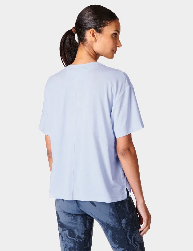 Soft Flow Studio T-Shirt - Salt Blue