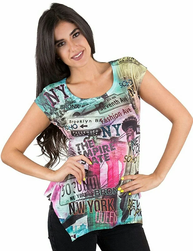 NY T Shirt With Vivid Colors