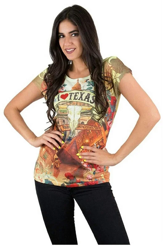 Texas Love  T Shirt