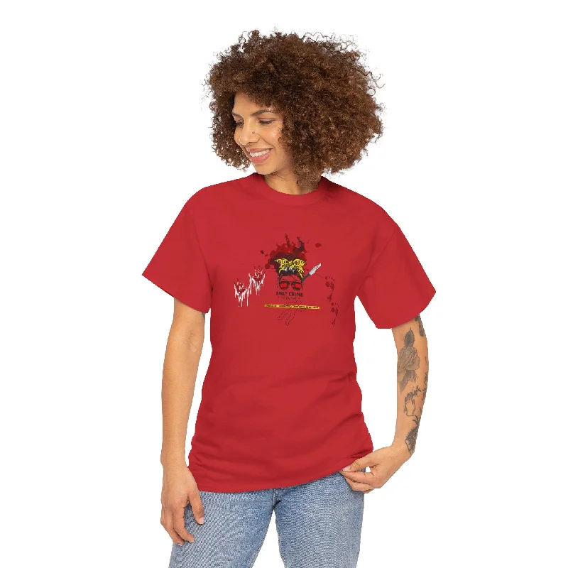 True Crime Obsessed Unisex Heavy Cotton Tee