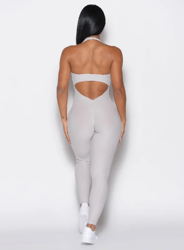 Backless Pocket Bodysuit