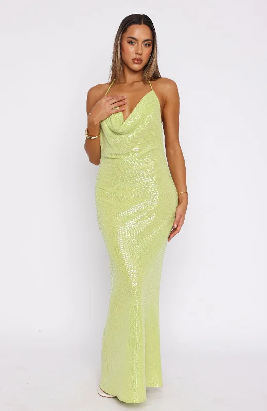 Island Dreams Maxi Dress Apple Green