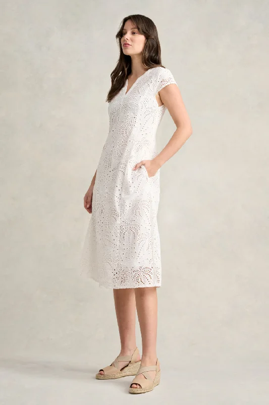 Cotton Broderie Dress