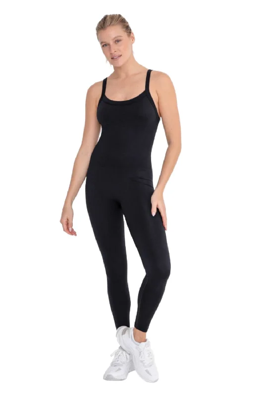 Mono B Full Length Seamless Unitard Micro Ribbed KP11850