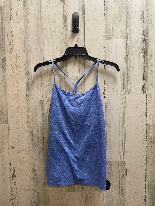 Athletic Tank Top By Lululemon In Blue, Size: 10