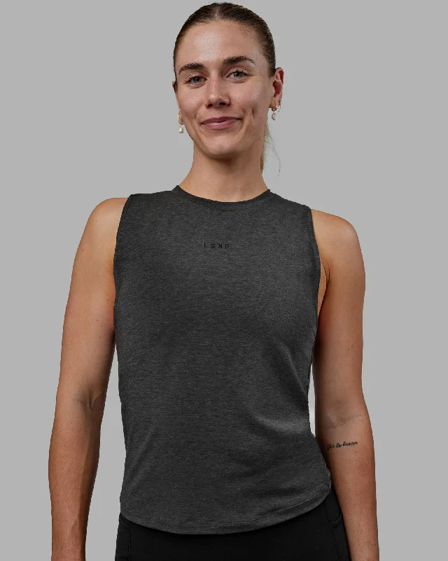 Vital Training Tank - Charcoal Marl